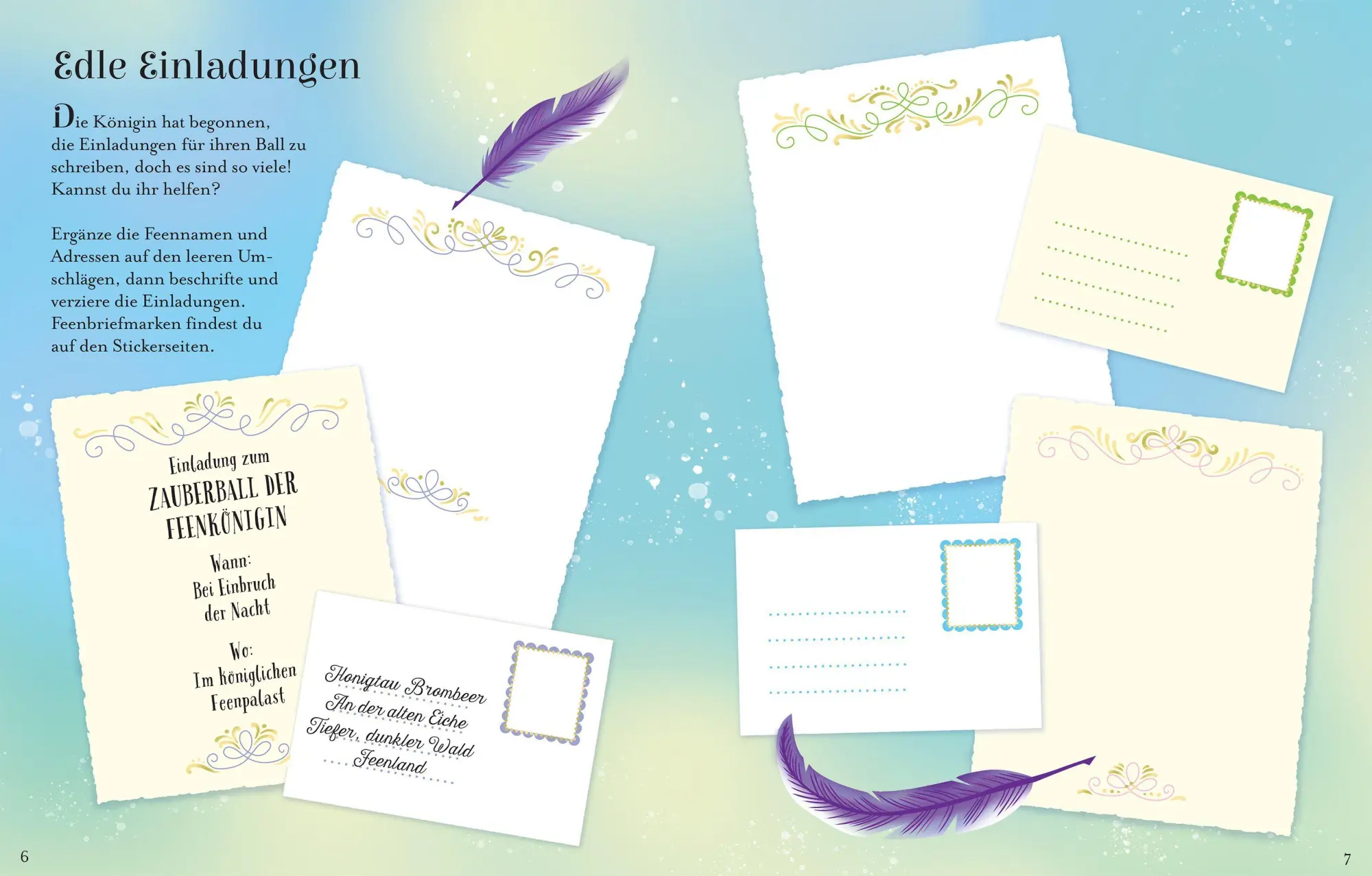 Bild: 9781035705931 | Mein glitzerndes Anziehpuppen-Mitmachbuch: Magischer Feenball | Bone