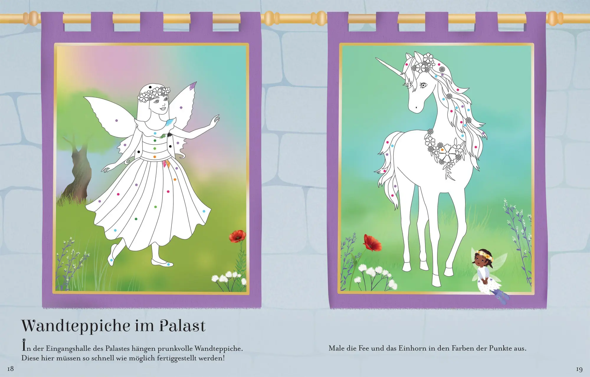 Bild: 9781035705931 | Mein glitzerndes Anziehpuppen-Mitmachbuch: Magischer Feenball | Bone
