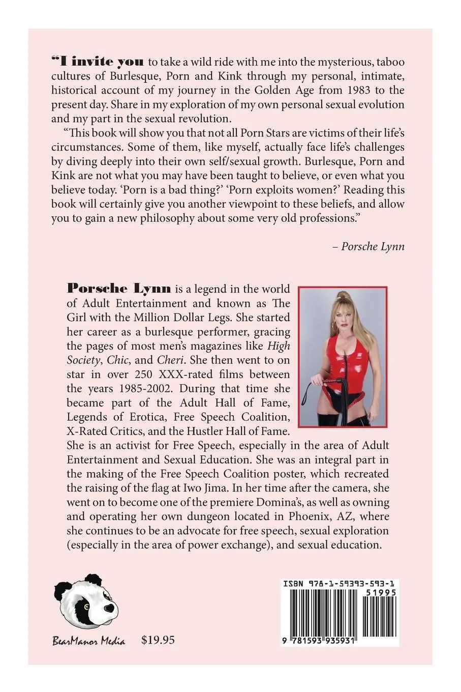 Rückseite: 9781593935931 | The Girl with the Million-Dollar Legs | Porsche Lynn (u. a.) | Buch