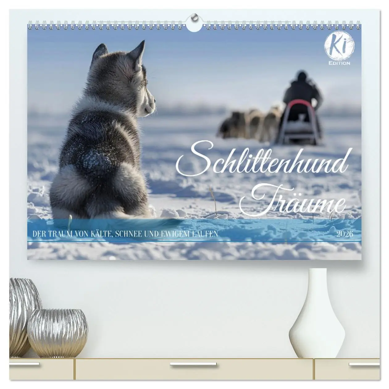 Cover: 9783457415931 | Schlittenhund Träume (hochwertiger Premium Wandkalender 2026 DIN A2...