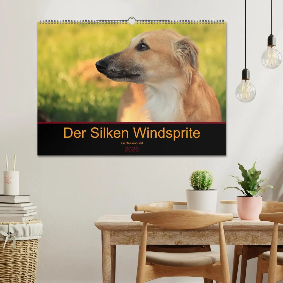 Bild: 9783457895931 | Der Silken Windsprite - ein Seelenhund (Wandkalender 2026 DIN A2...