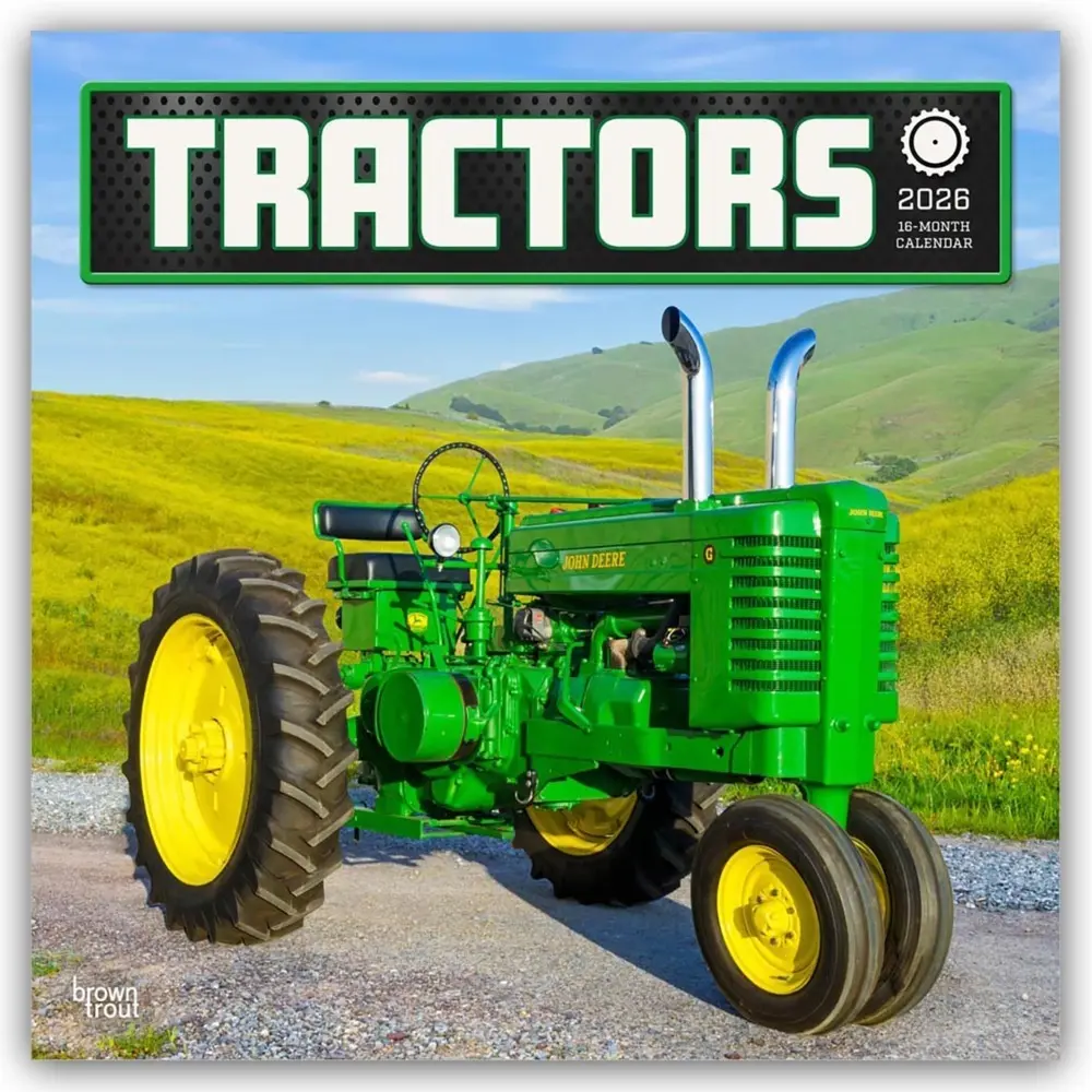Cover: 9798330705931 | Tractors - Traktoren 2026 - 16-Monatskalender | Inc | Kalender | 13 S.