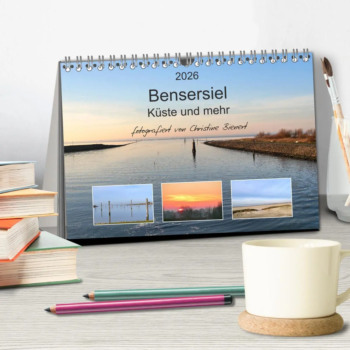 Bild: 9783457786031 | Bensersiel Küste und mehr (Tischkalender 2026 DIN A5 quer),...