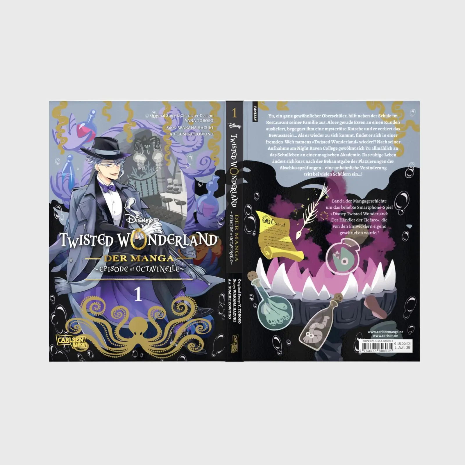 Bild: 9783551806031 | Twisted Wonderland: Der Manga - Episode of Octavinelle 1 | Buch | 2025