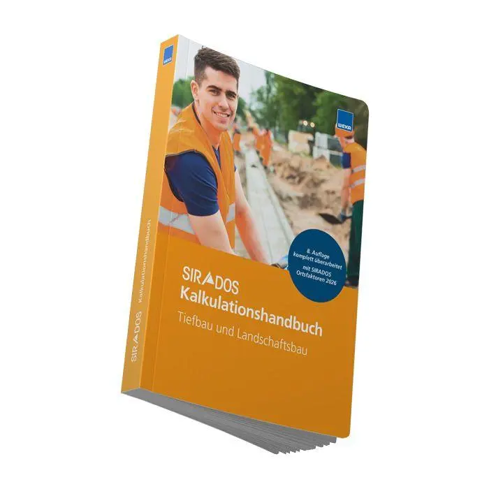 Cover: 9783811106031 | SIRADOS Kalkulationshandbuch Tiefbau und Landschaftsbau | Taschenbuch