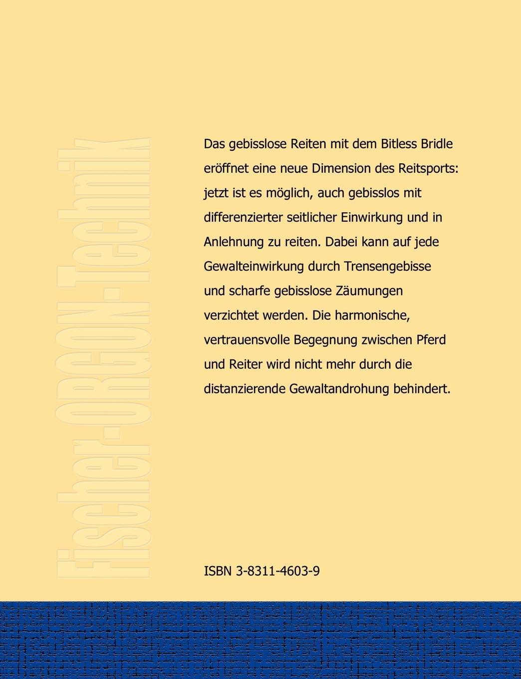 Rückseite: 9783831146031 | Konsequent gewaltfrei reiten - Gebisslos Reiten | Bartling (u. a.)