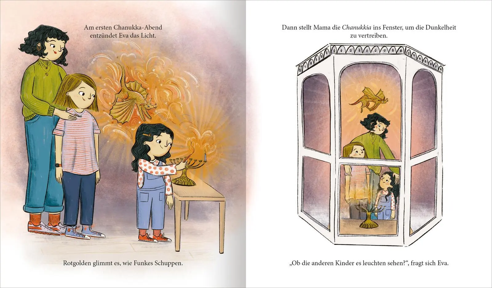 Bild: 9783845866031 | Der kleine Drache und die Zeit der Wunder | Eine Chanukka-Geschichte