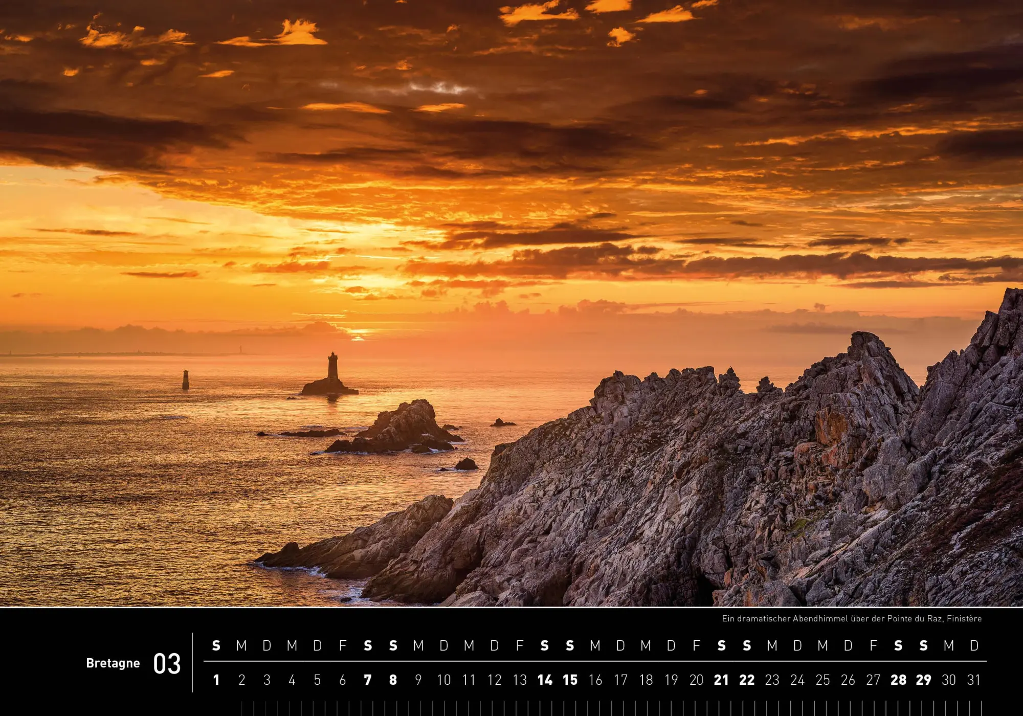 Bild: 9783968556031 | Bretagne Premiumkalender 2026 | Hartmut Krinitz | Kalender | 14 S.