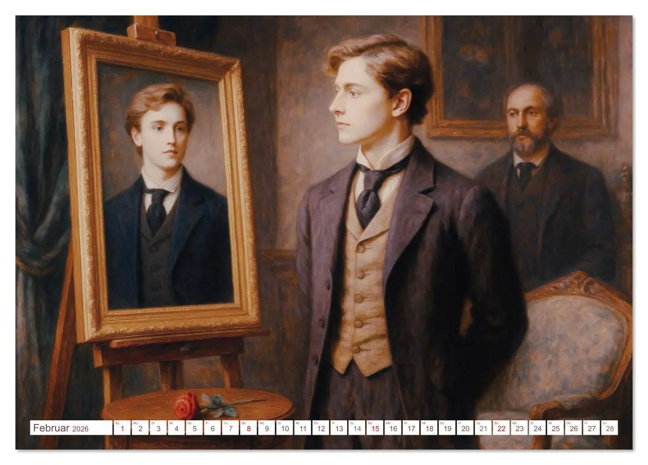 Bild: 9783516626131 | Oscar Wilde (Tischkalender 2026 DIN A5 quer), CALVENDO Monatskalender
