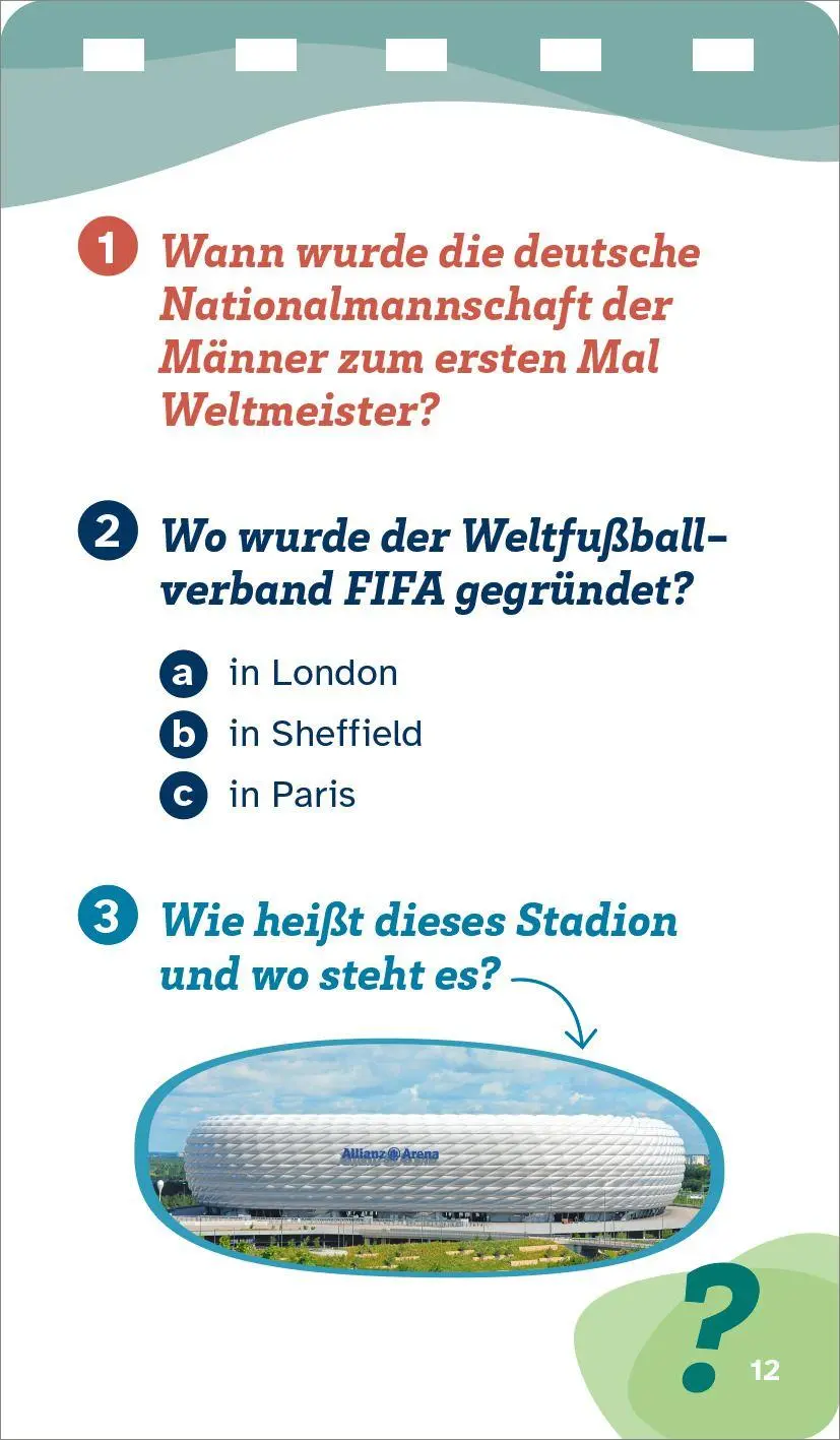 Bild: 9783788676131 | WAS IST WAS Quiz Fußball | KG | Taschenbuch | WAS IST WAS Quizblöcke