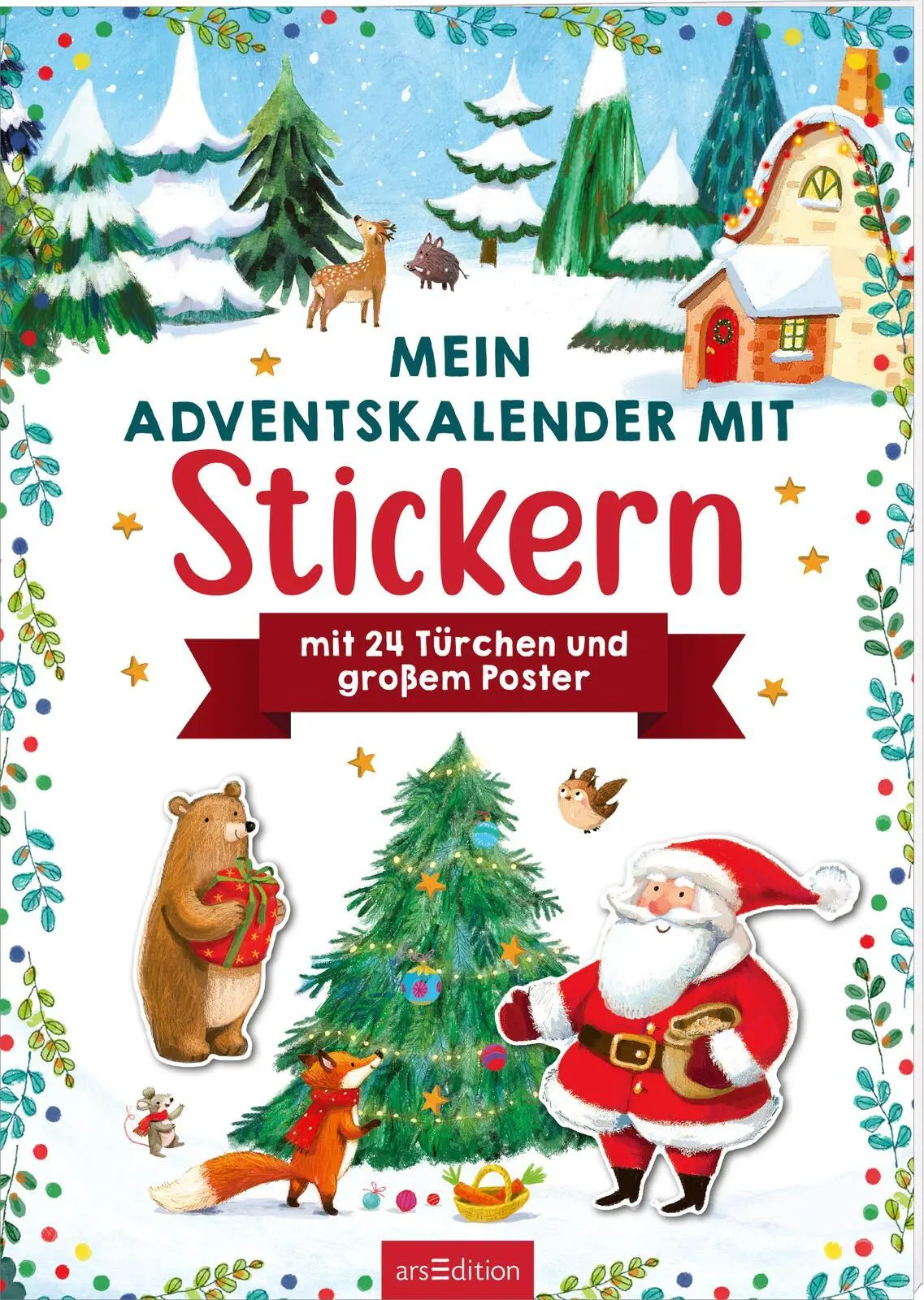 Cover: 4014489136231 | Mein Adventskalender mit Stickern | Mit 24 Türchen und großem Poster