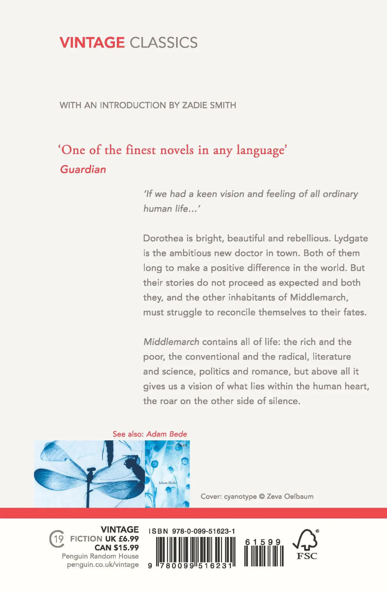 Rückseite: 9780099516231 | Middlemarch | George Eliot | Taschenbuch | XXVI | Englisch | 2007