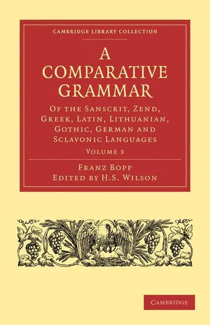 Cover: 9781108006231 | A Comparative Grammar | Franz Bopp | Taschenbuch | Englisch | 2009