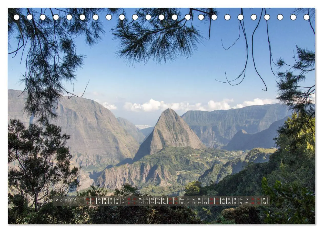 Bild: 9783457906231 | La Réunion - Bergweh ® (Tischkalender 2026 DIN A5 quer), CALVENDO...