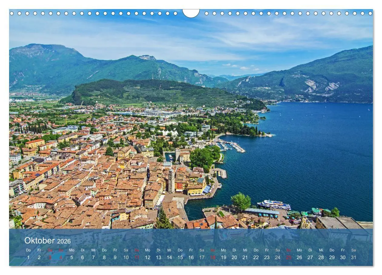 Bild: 9783516096231 | Gardasee - lago di Garda by Sascha Ferrari (Wandkalender 2026 DIN...