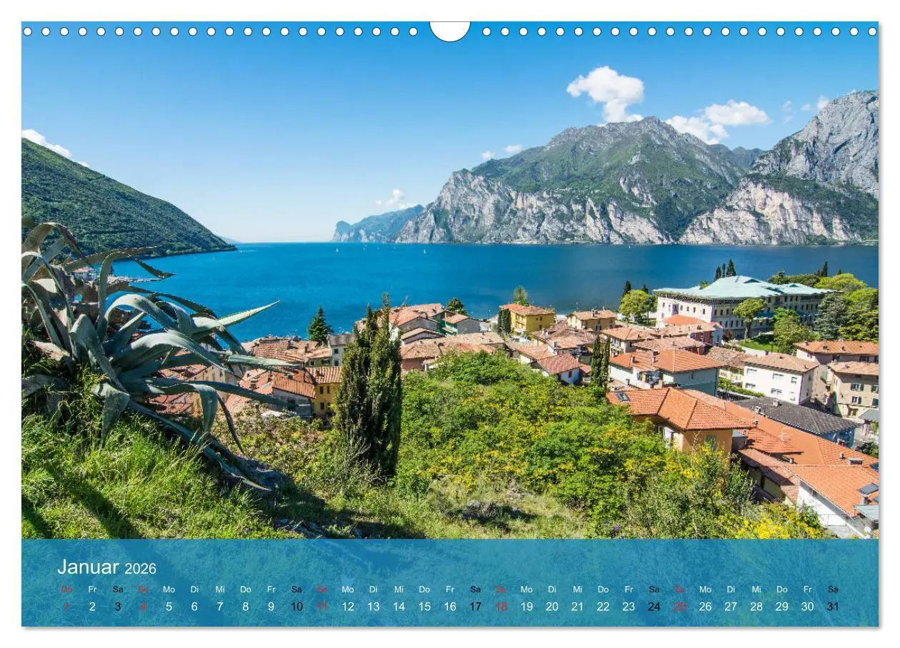 Bild: 9783516096231 | Gardasee - lago di Garda by Sascha Ferrari (Wandkalender 2026 DIN...
