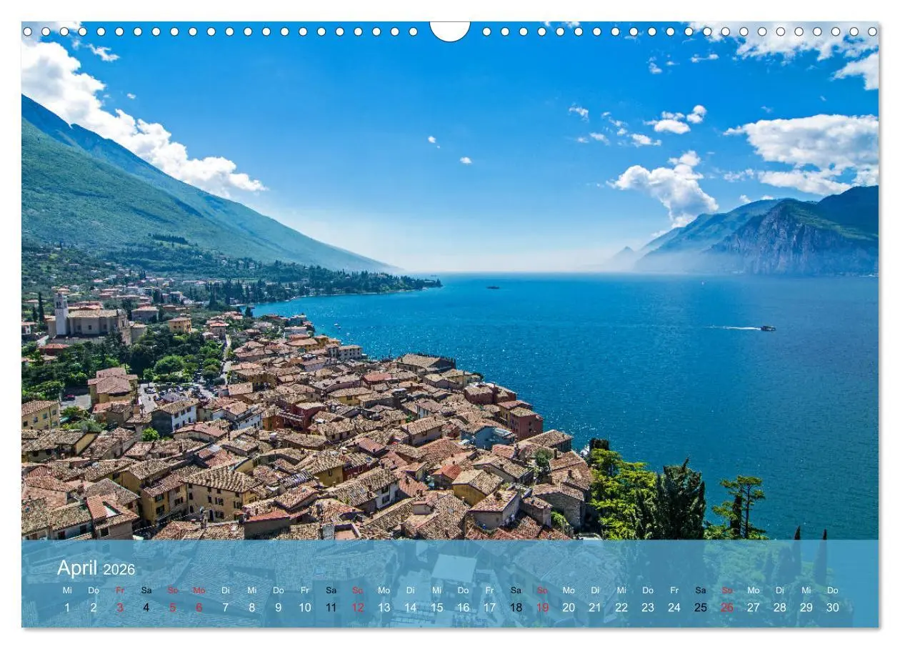 Bild: 9783516096231 | Gardasee - lago di Garda by Sascha Ferrari (Wandkalender 2026 DIN...