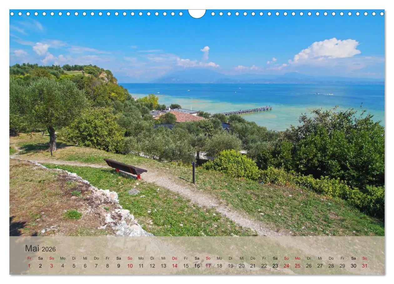 Bild: 9783516096231 | Gardasee - lago di Garda by Sascha Ferrari (Wandkalender 2026 DIN...
