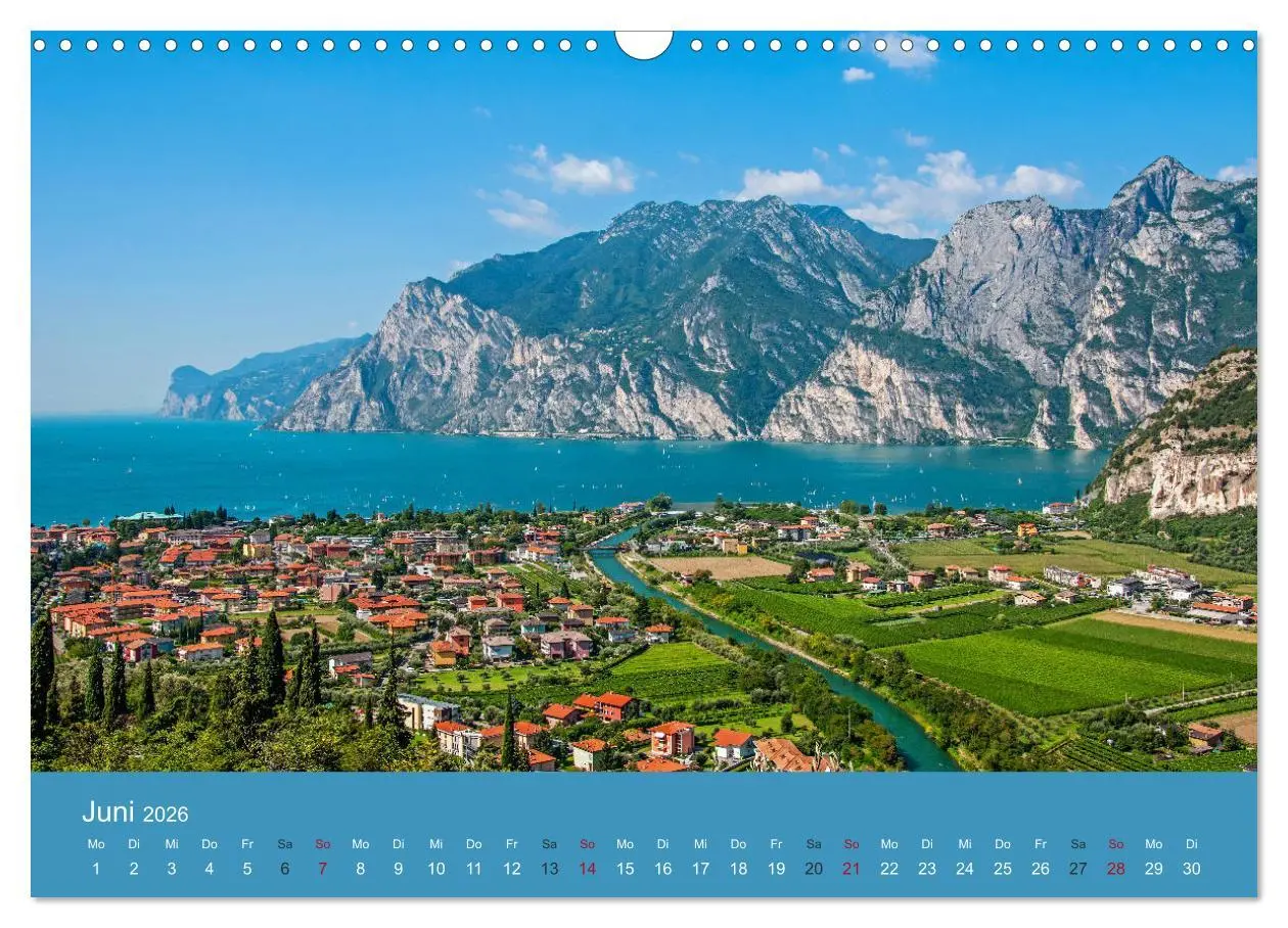 Bild: 9783516096231 | Gardasee - lago di Garda by Sascha Ferrari (Wandkalender 2026 DIN...