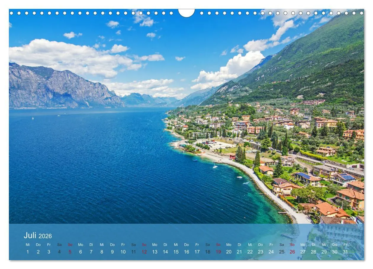 Bild: 9783516096231 | Gardasee - lago di Garda by Sascha Ferrari (Wandkalender 2026 DIN...