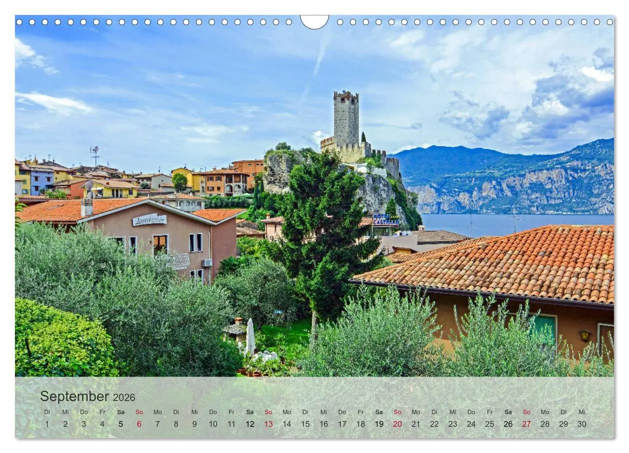 Bild: 9783516096231 | Gardasee - lago di Garda by Sascha Ferrari (Wandkalender 2026 DIN...
