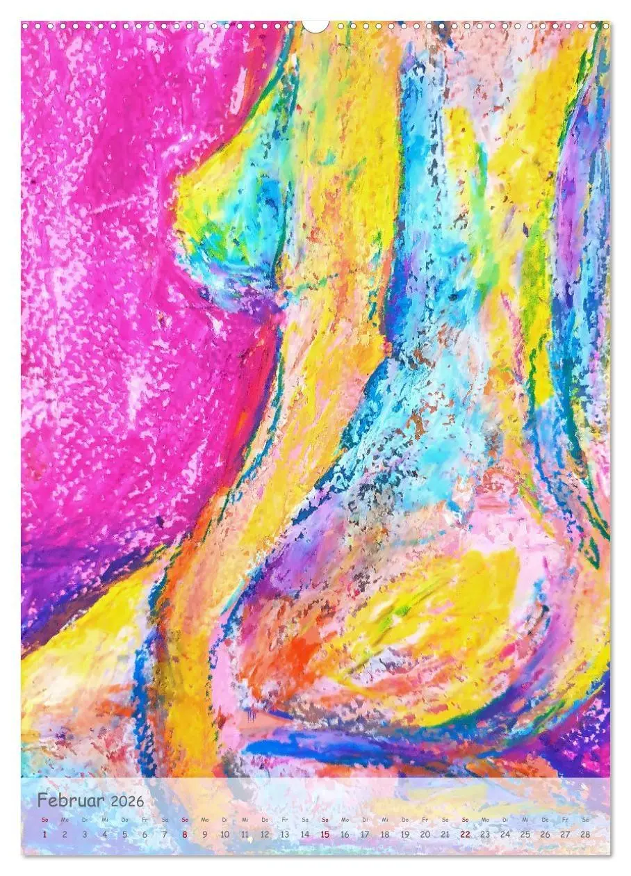 Bild: 9783516306231 | Body Colours - Farbenprächtige Aktmalerei (hochwertiger Premium...