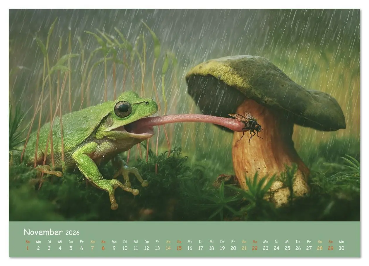 Bild: 9783516616231 | In feuchter Mission - Mistwetter Geschichten (Wandkalender 2026 DIN...