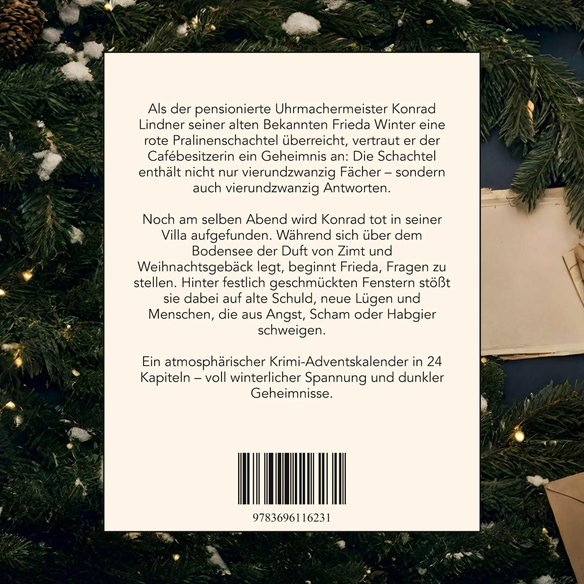 Rückseite: 9783696116231 | Mord am Bodensee | Der Krimi-Adventskalender in 24 Akten | Fischer