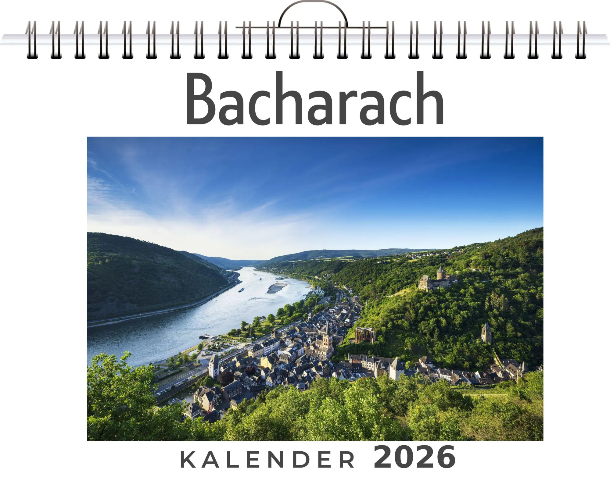 Cover: 9783759196231 | Bacharach | Clara Krüger | Kalender | Deutsch | 2026 | FlipFlop