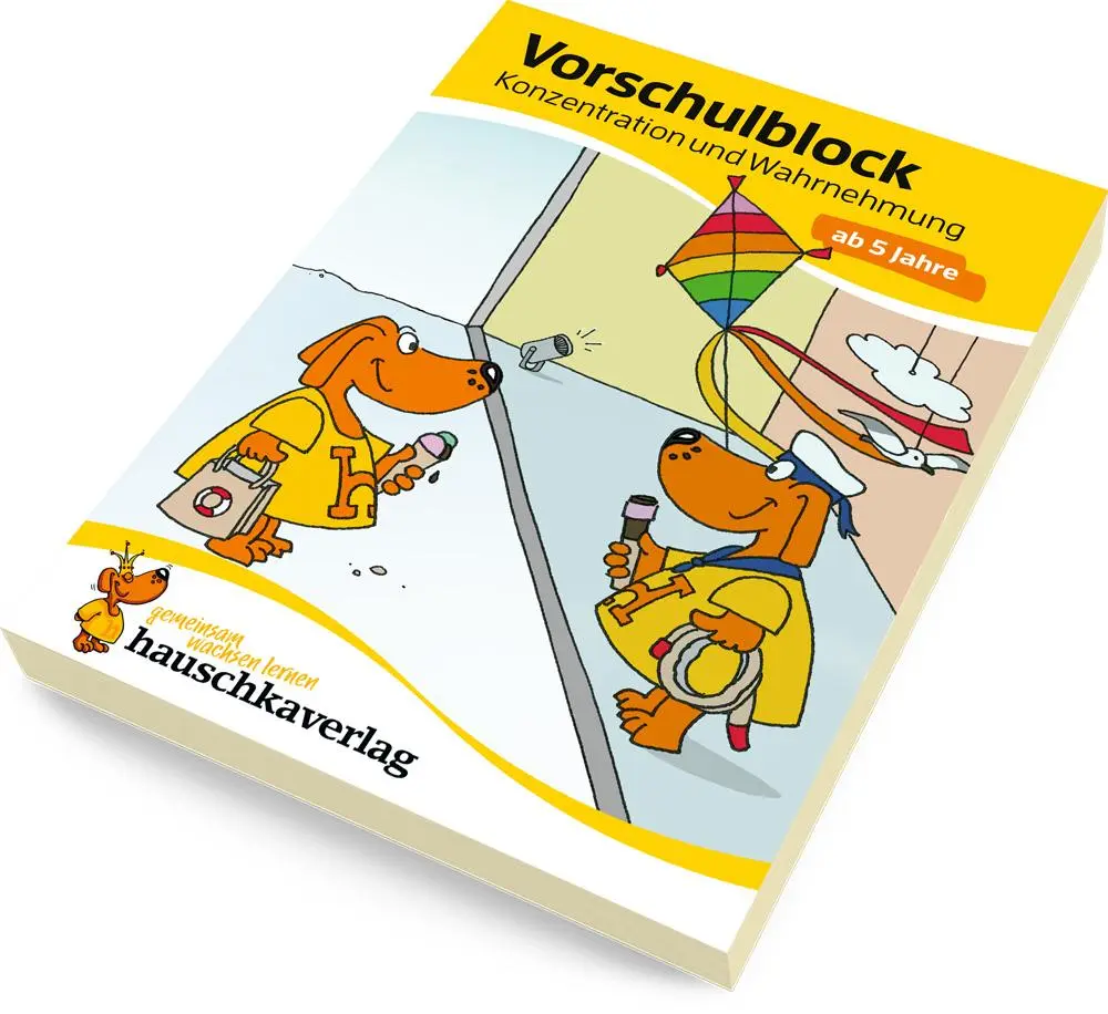 Bild: 9783881006231 | Vorschulblock - Konzentration und Wahrnehmung ab 5 Jahre | Neumann