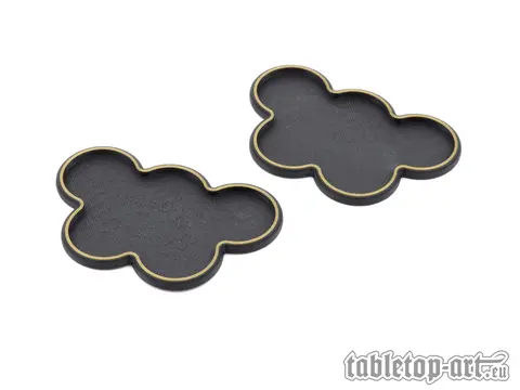 Cover: 704270726331 | Movement Tray - Rounded Edge - 25mm 5s Cloud - Black-Gold (2)