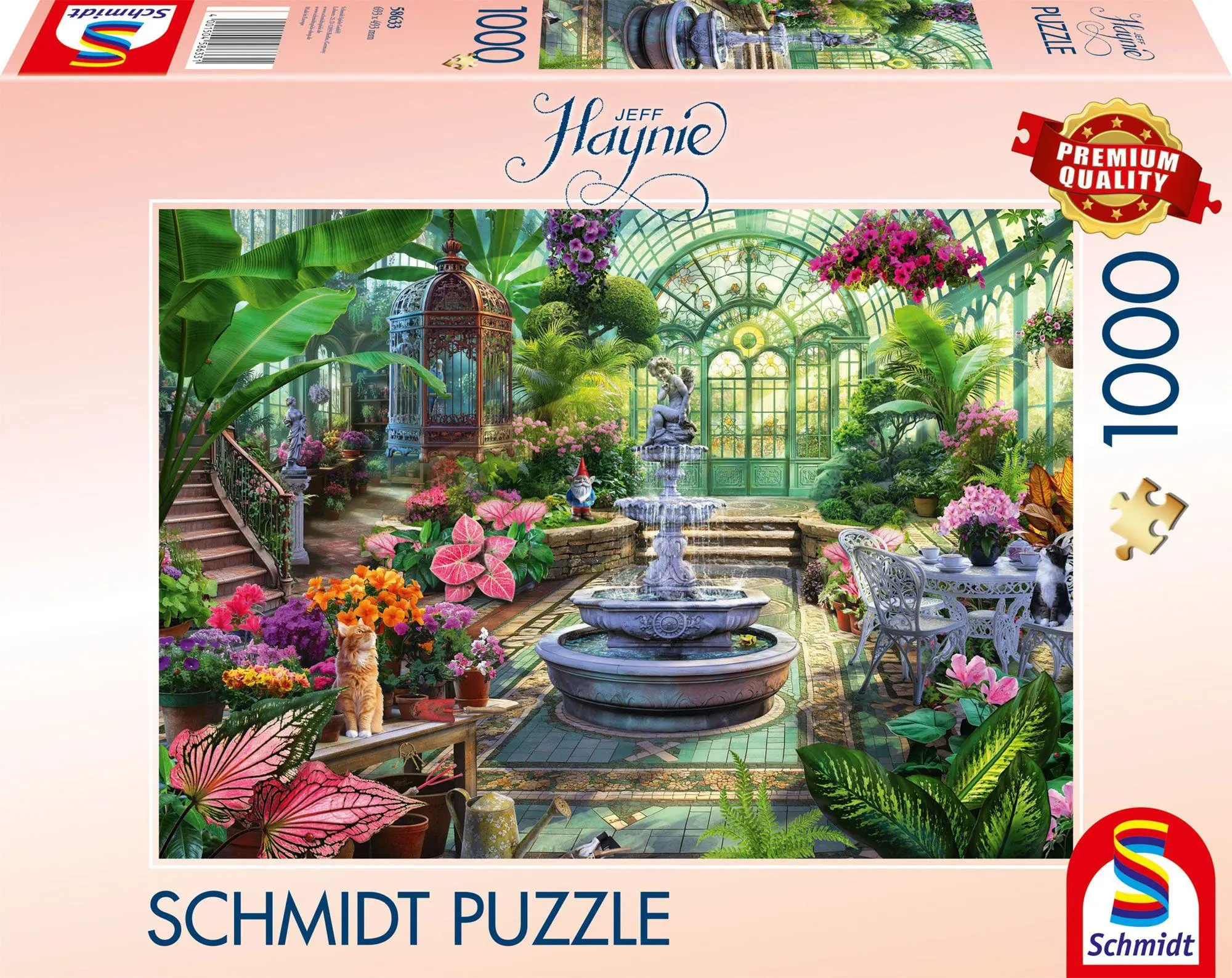 Cover: 4001504586331 | Viktorianisches Gewächshaus | Puzzle Jeff Haynie 1000 Teile | Spiel
