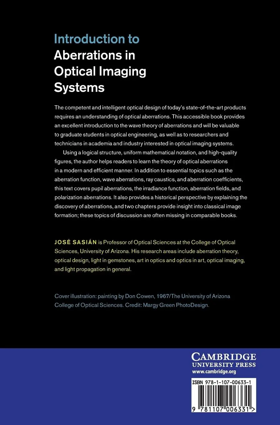 Rückseite: 9781107006331 | Introduction to Aberrations in Optical Imaging Systems | N. (u. a.)