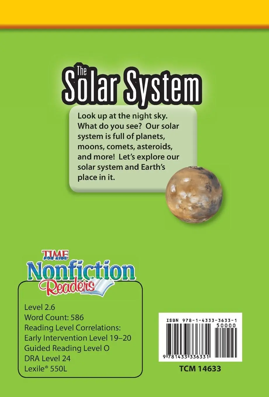 Rückseite: 9781433336331 | The Solar System | Kenneth Walsh | Taschenbuch | Englisch | 2011