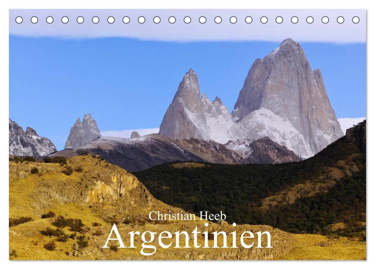 Cover: 9783516086331 | Argentinien Christian Heeb (Tischkalender 2026 DIN A5 quer),...