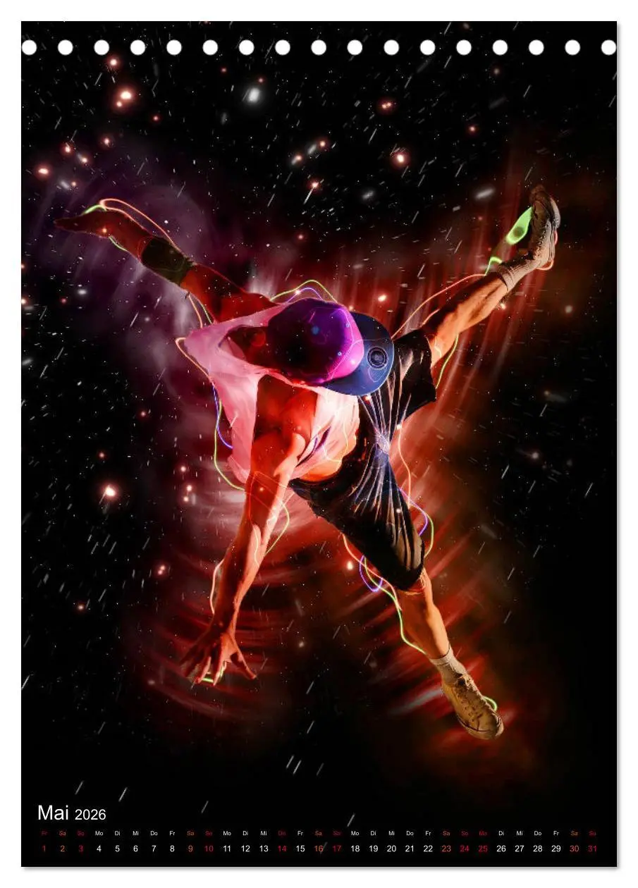 Bild: 9783516396331 | Streetdance - Dynamik pur (Tischkalender 2026 DIN A5 hoch),...