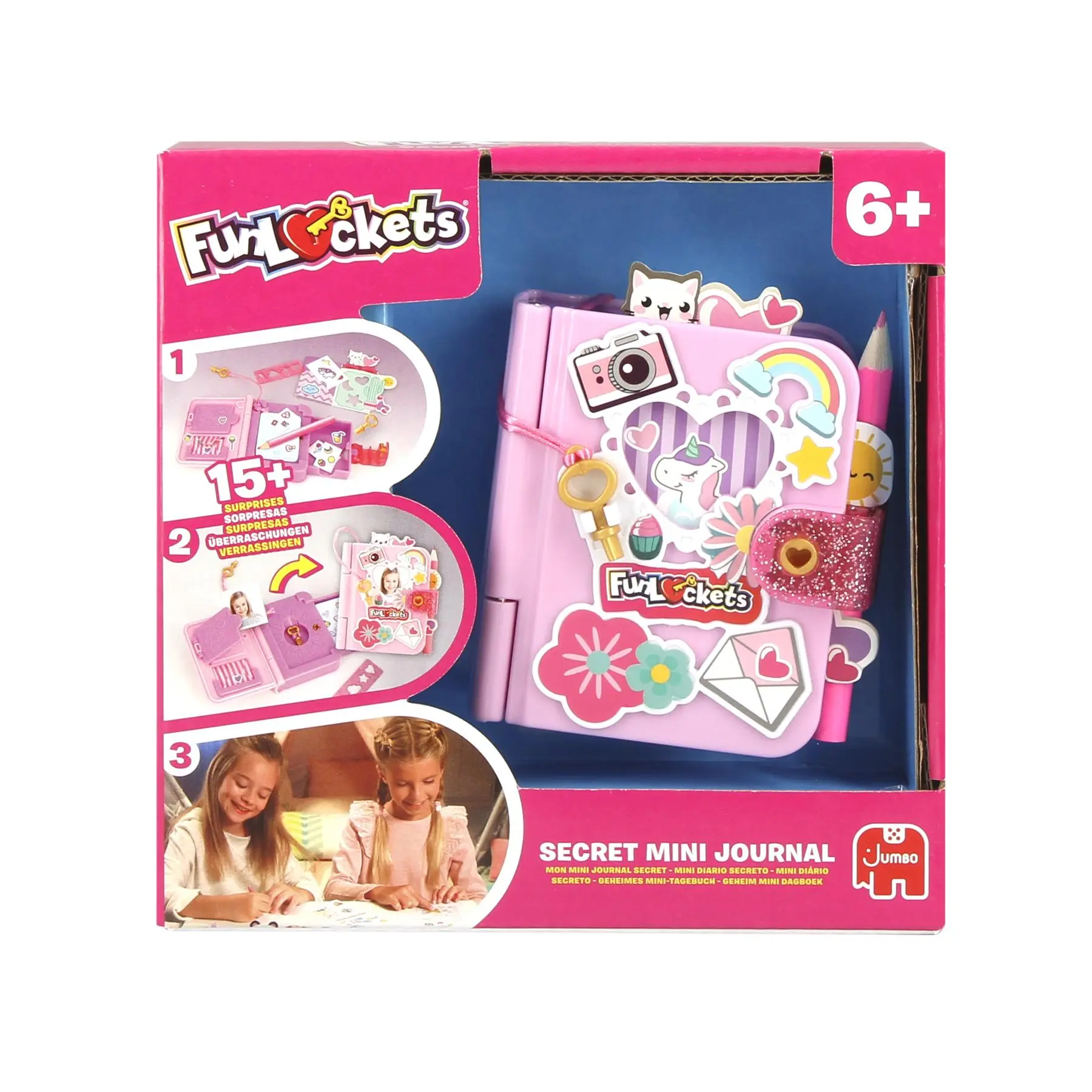 Cover: 8436538676431 | Funlockets - Geheimes Mini-Tagebuch | Spiel | Deutsch | 2025