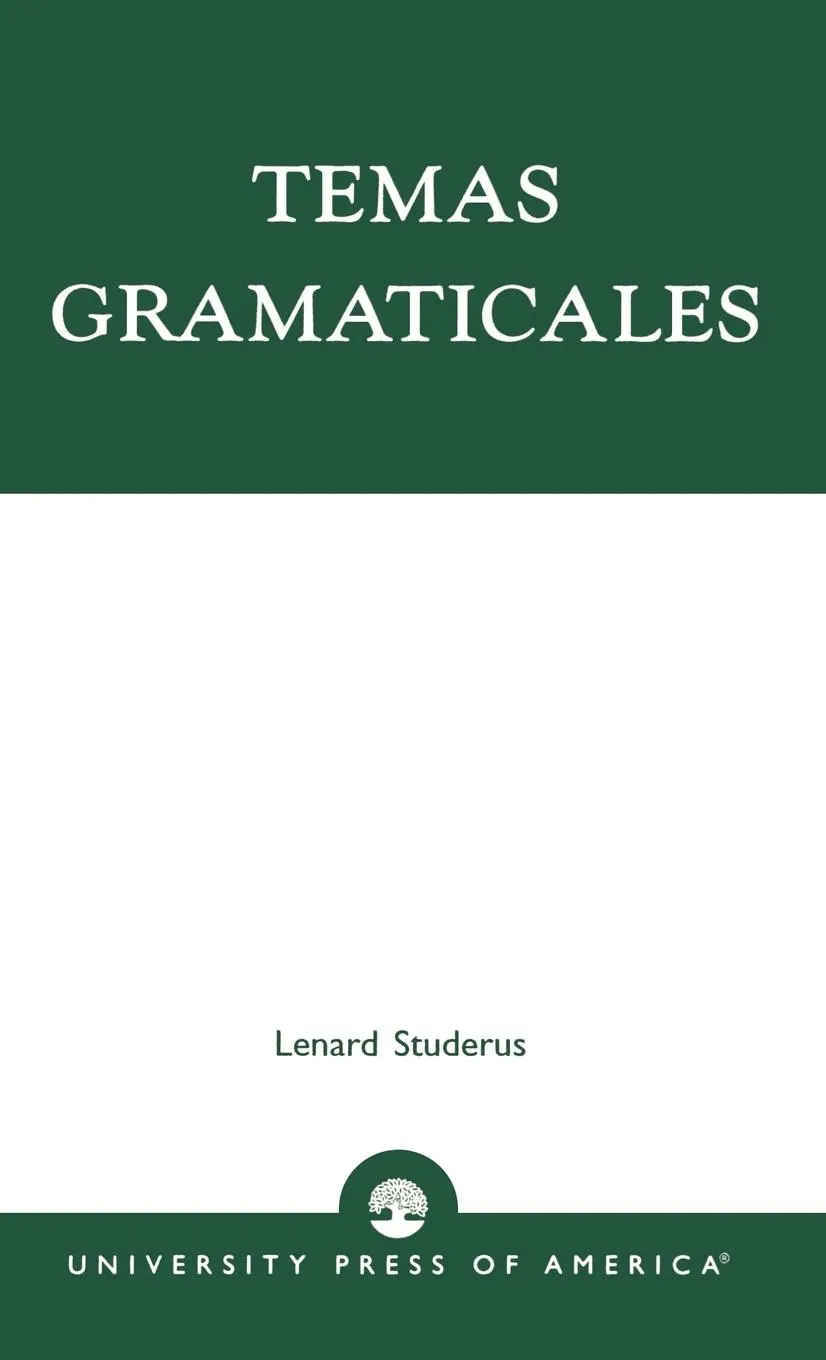Cover: 9780819176431 | Temas Gramaticales | Lenard Studerus | Buch | Gebunden | Englisch