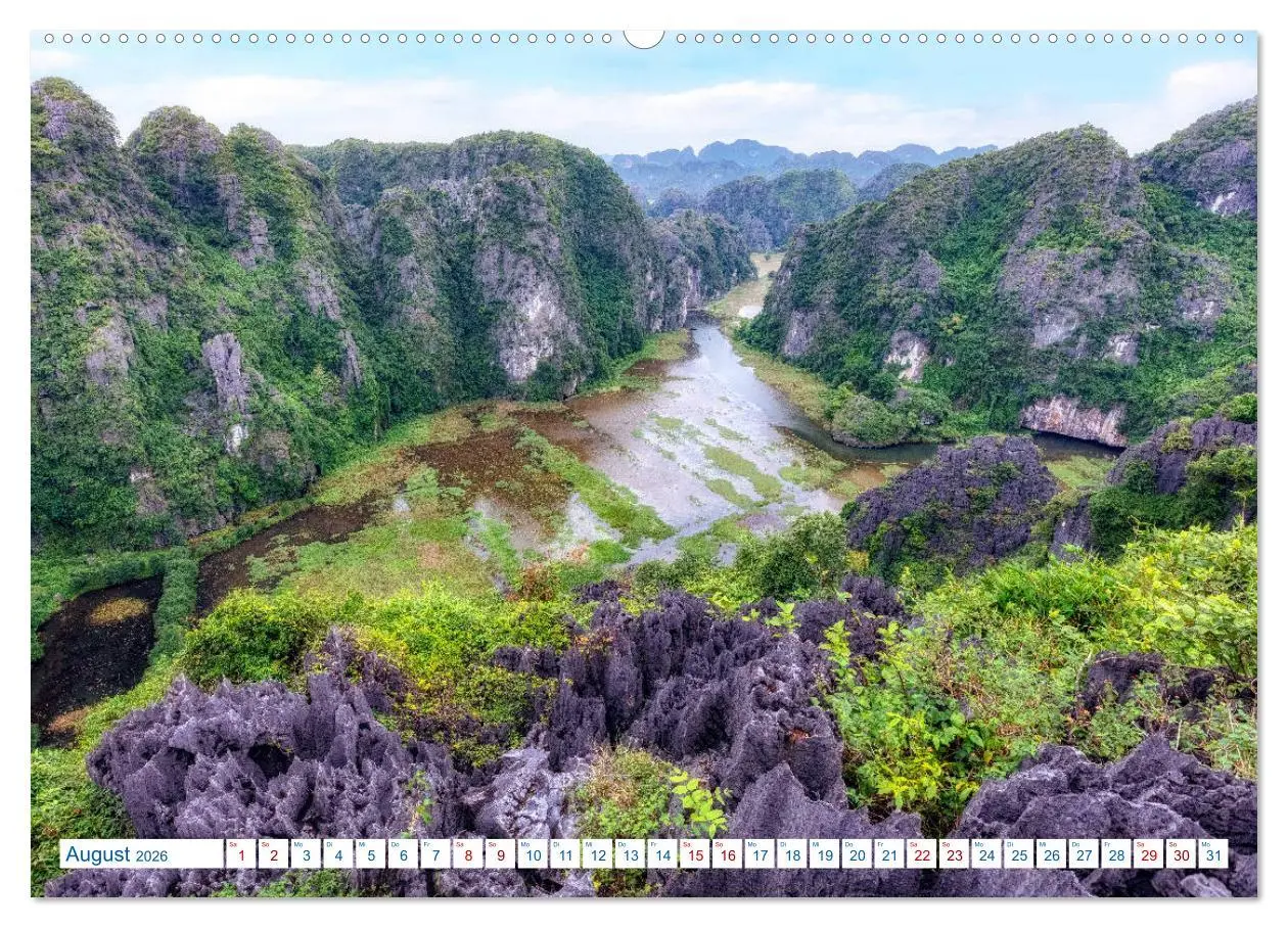 Bild: 9783457746431 | Asien Pur: Vietnam (hochwertiger Premium Wandkalender 2026 DIN A2...