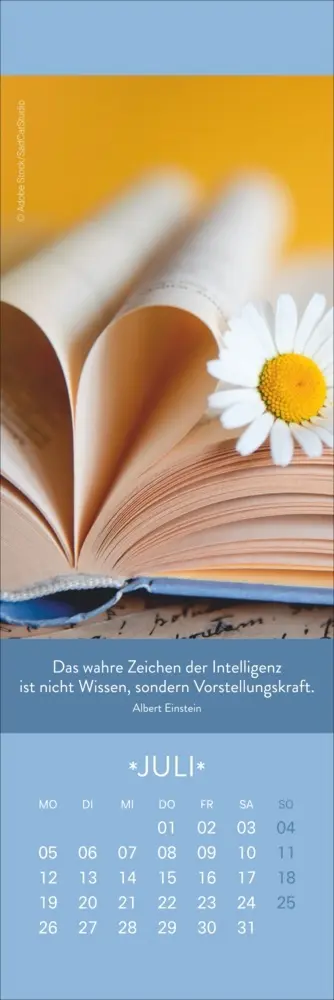 Bild: 9783756416431 | Gute Gedanken Lesezeichen &amp; Kalender 2027 | Kalender | Geblockt | 2027
