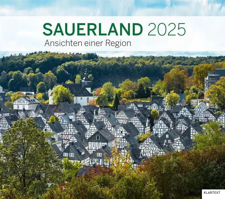 Cover: 9783837526431 | Kalender Sauerland 2025 | Ansichten einer Region. Kalender 2025 | 2025