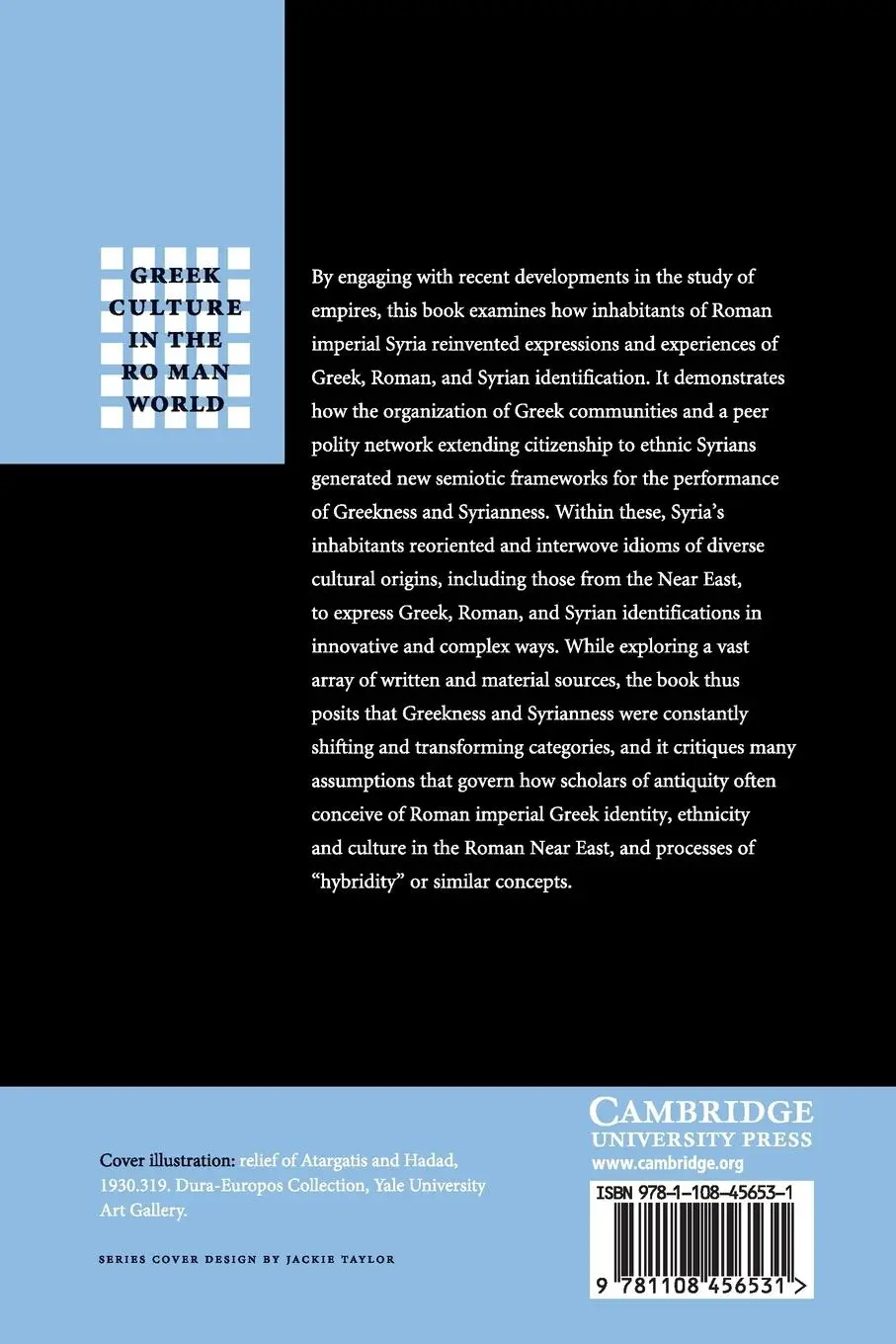 Rückseite: 9781108456531 | Syrian Identity in the Greco-Roman World | Nathanael J. Andrade | Buch