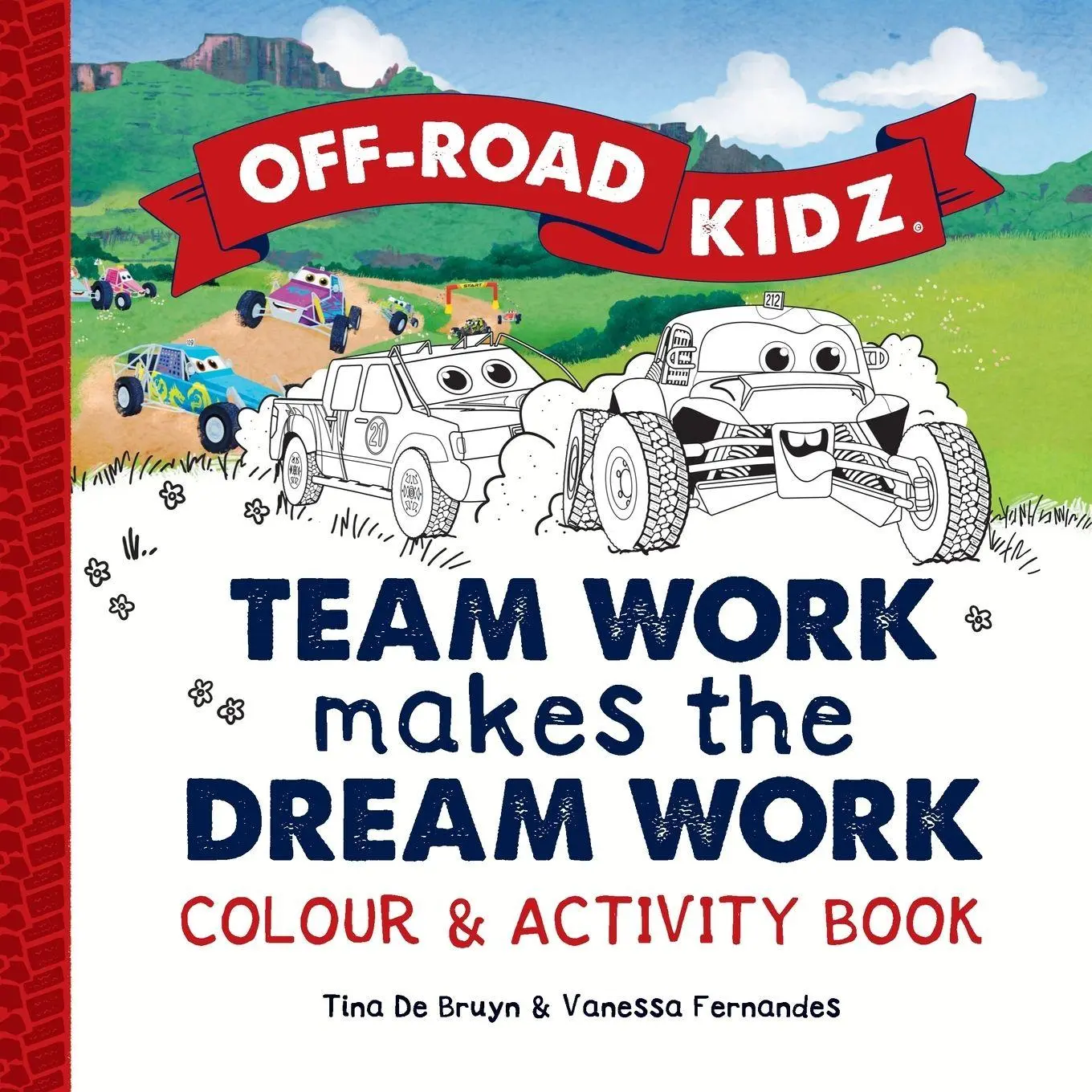 Cover: 9781764146531 | Off-Road Kidz - Team Work Makes the Dream Work - Colour and...