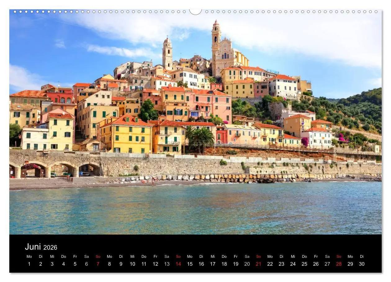 Bild: 9783516206531 | Ligurien - die italienische Riviera (Wandkalender 2026 DIN A2...