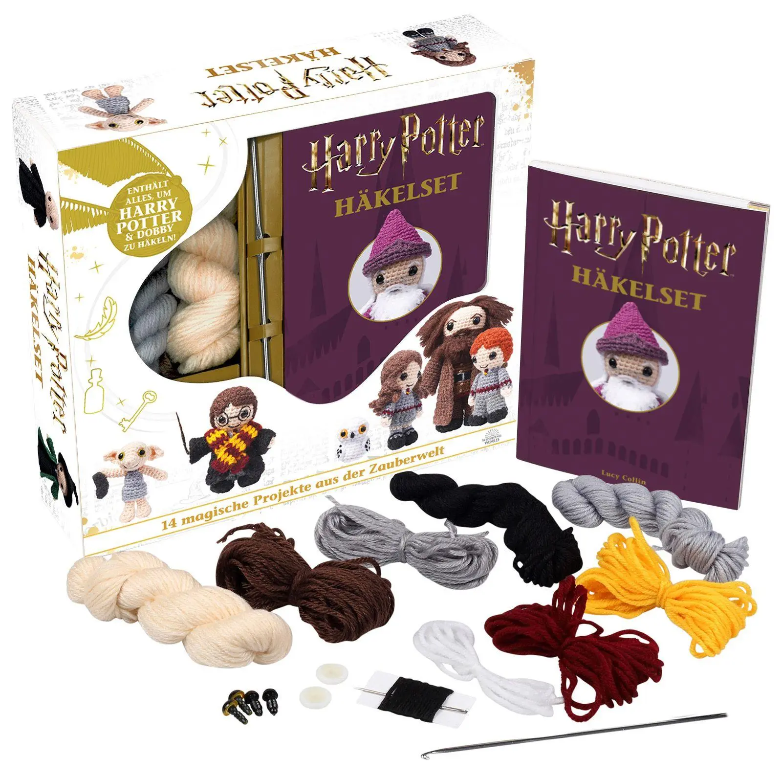 Bild: 9783833246531 | Harry Potter: Häkelset - 14 magische Projekte aus der Zauberwelt