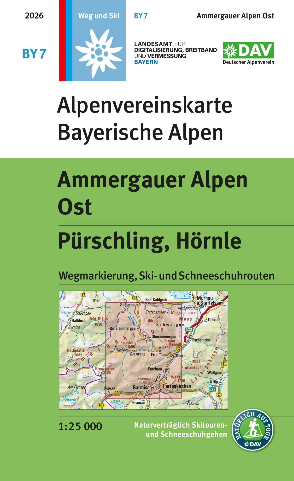Cover: 9783948256531 | Ammergauer Alpen Ost, Pürschling, Hörnle | Deutscher Alpenverein