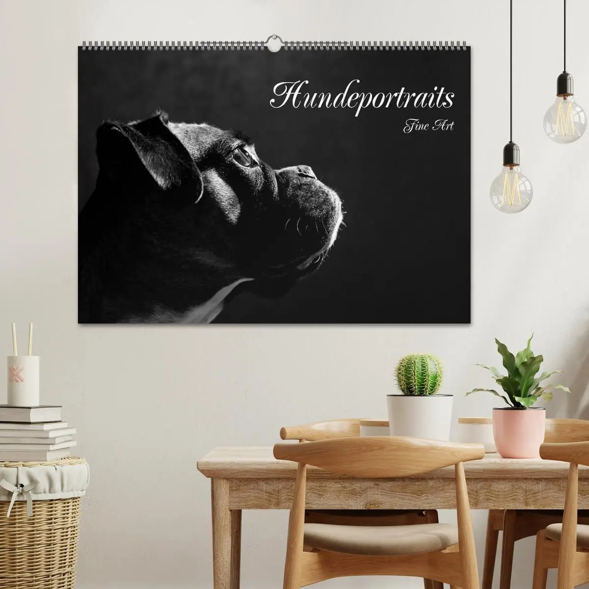 Bild: 9783457896631 | Hundeportraits Fine Art (Wandkalender 2026 DIN A2 quer), CALVENDO...