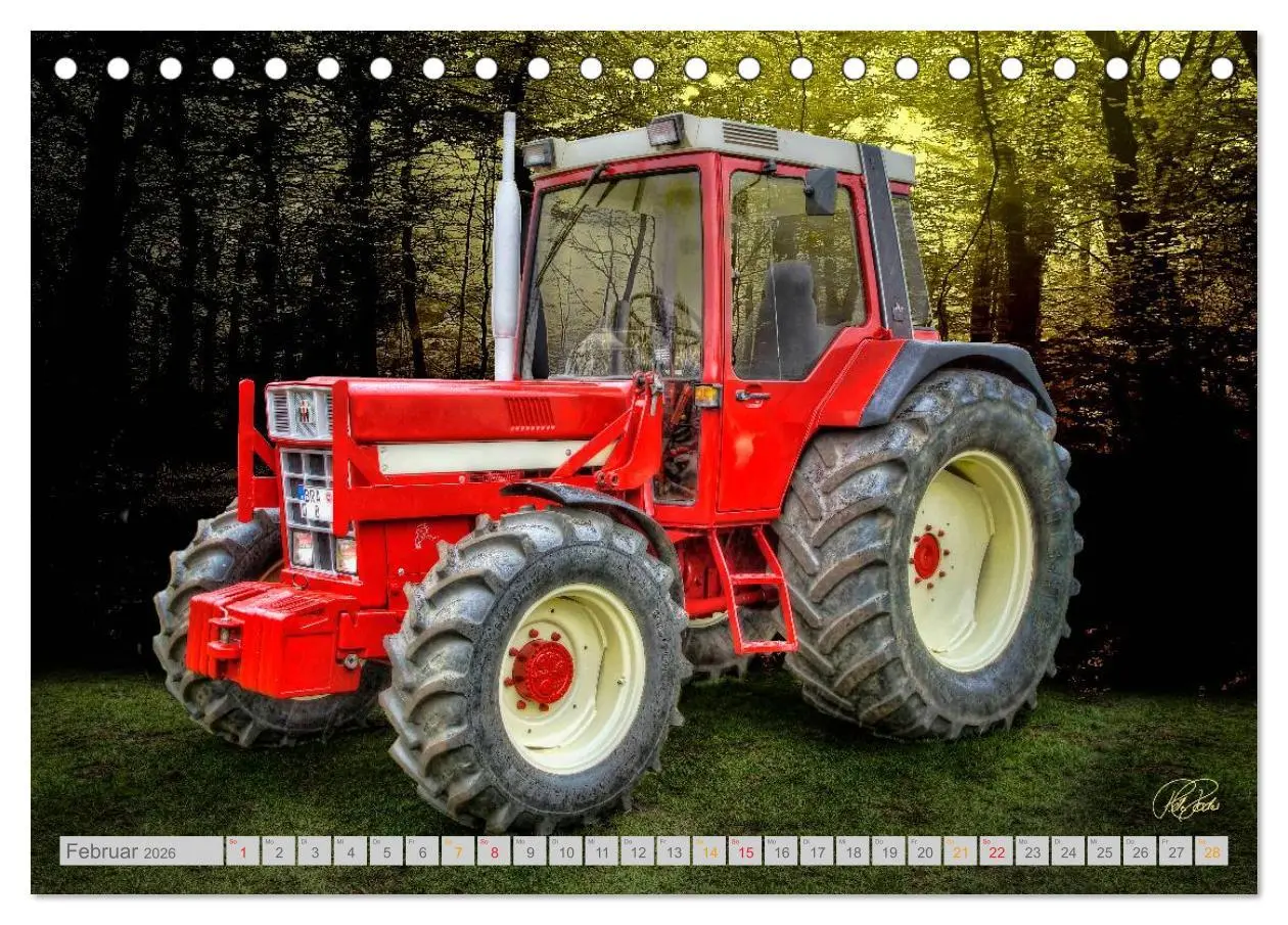Bild: 9783516056631 | Oldtimer Schätze. Ein Traktoren-Kalender (Tischkalender 2026 DIN A5...