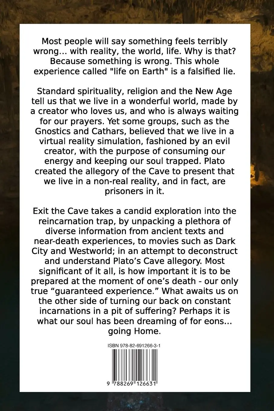 Rückseite: 9788269126631 | Exit the Cave | Ending the Reincarnation Trap, Book 1 | Mickoski