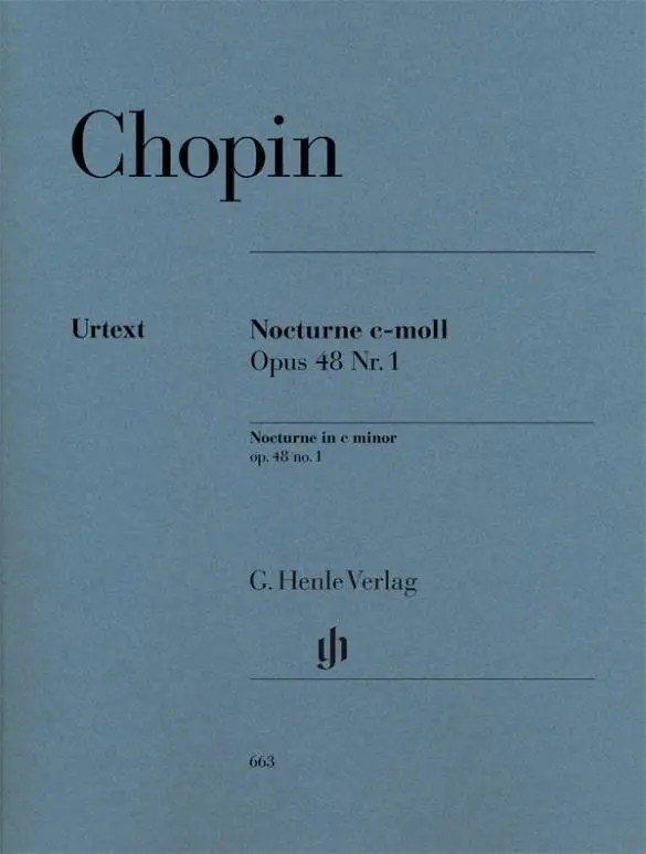 Cover: 9790201806631 | Chopin, Frédéric - Nocturne c-moll op. 48 Nr. 1 | Frédéric Chopin